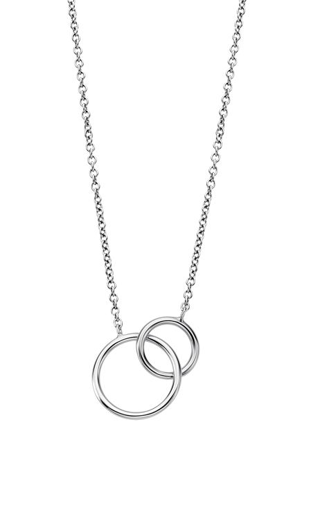 Collier Lotus argent