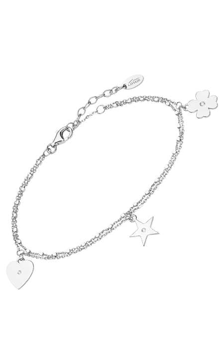 Bracelet Lotus Argent