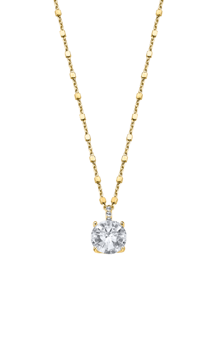 Collier Lotus plaqué or