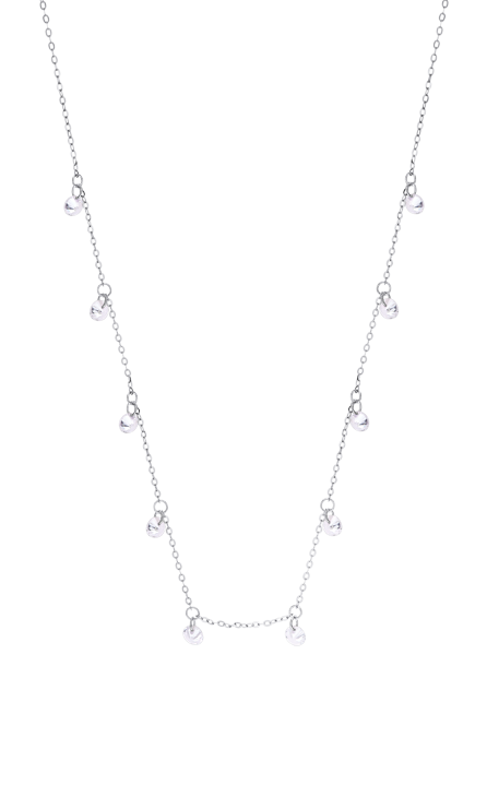 Collier Lotus argent