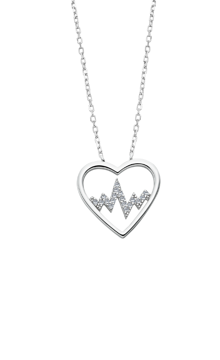 Collier Lotus argent