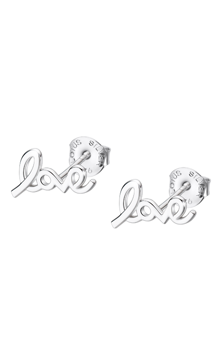 Boucle d'oreilles Lotus argent