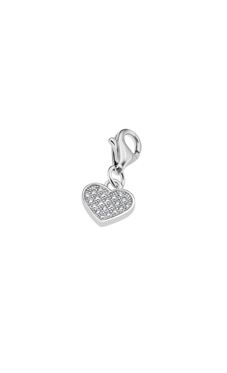 Charm Lotus argent