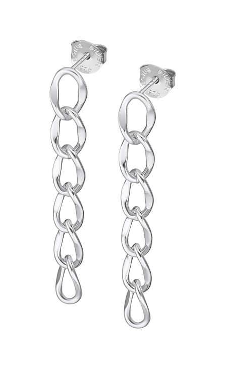 Boucle d'oreilles argent Lotus dame