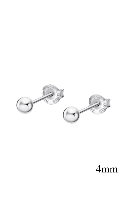 Boucle d'oreilles Lotus argent