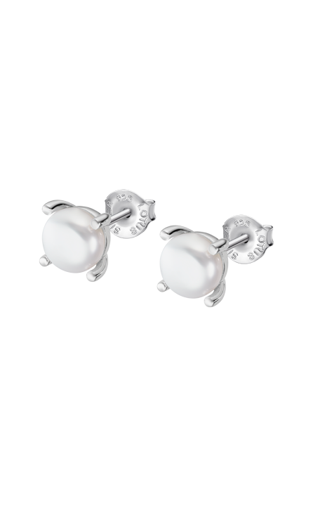 Boucle d'oreilles argent Lotus