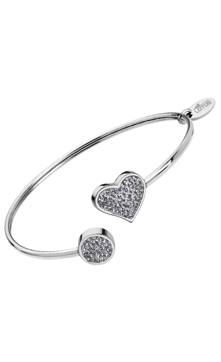 Bracelet acier Lotus dame