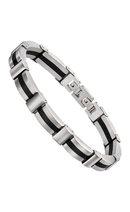 Bracelet acier Lotus Homme