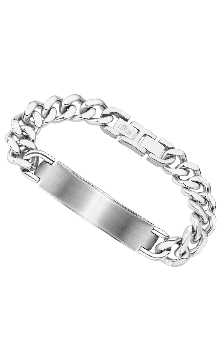 Bracelet acier Lotus homme