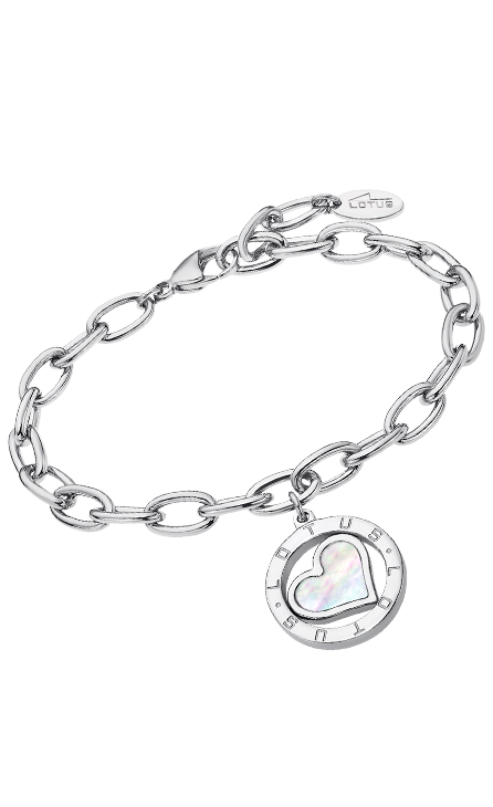 Bracelet acier Lotus dame