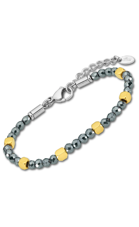 Bracelet acier Lotus