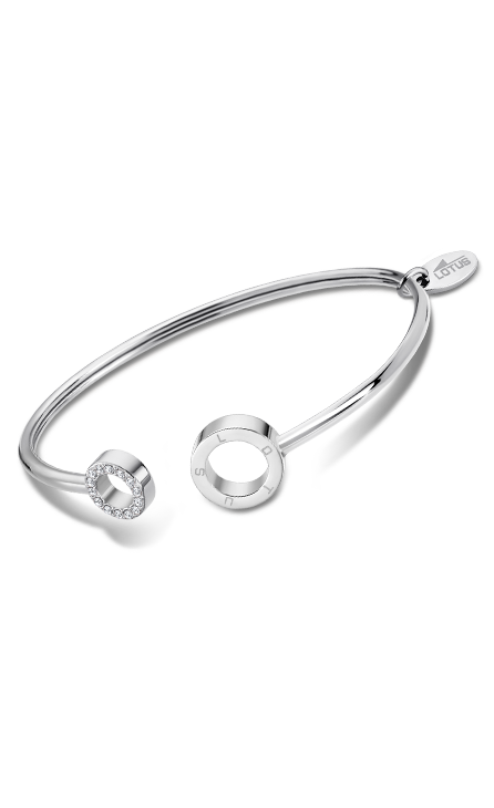 Bracelet acier Lotus dame