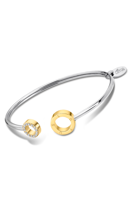 Bracelet acier Lotus dame