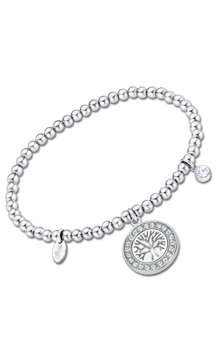 Bracelet acier Lotus dame