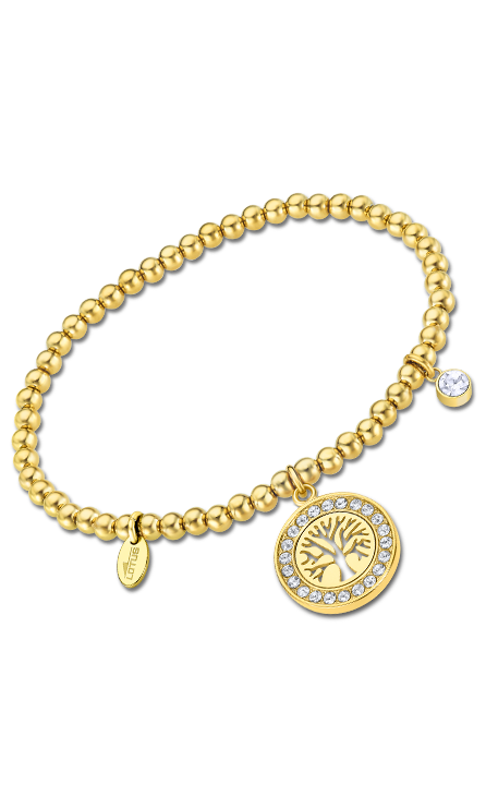Bracelet acier Lotus dame
