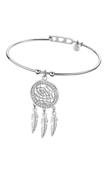 Bracelet acier Lotus dame