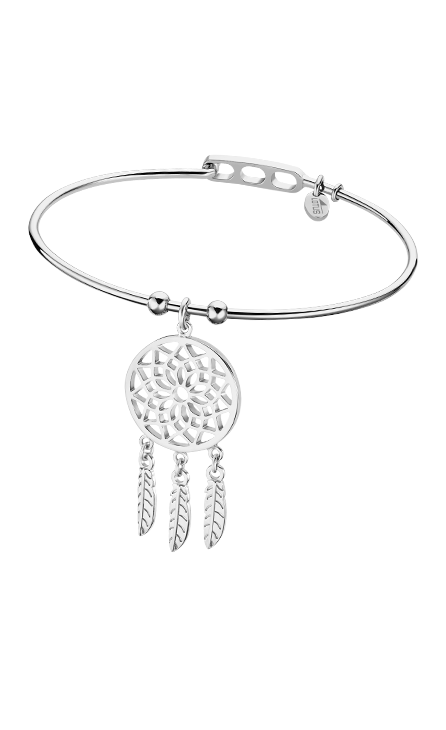 Bracelet acier Lotus dame