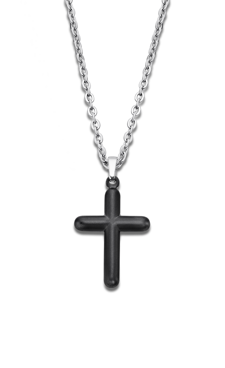 Collier acier Lotus