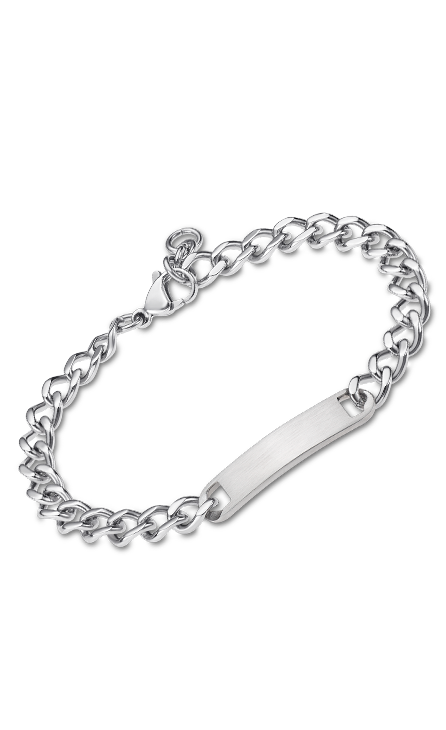 Bracelet acier Lotus homme