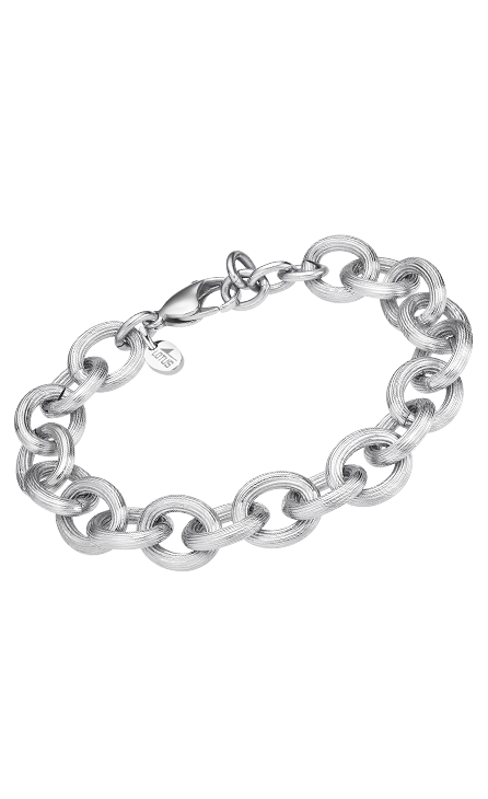 Bracelet acier Lotus dame