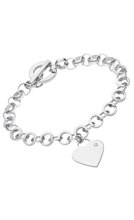 Bracelet acier Lotus dame