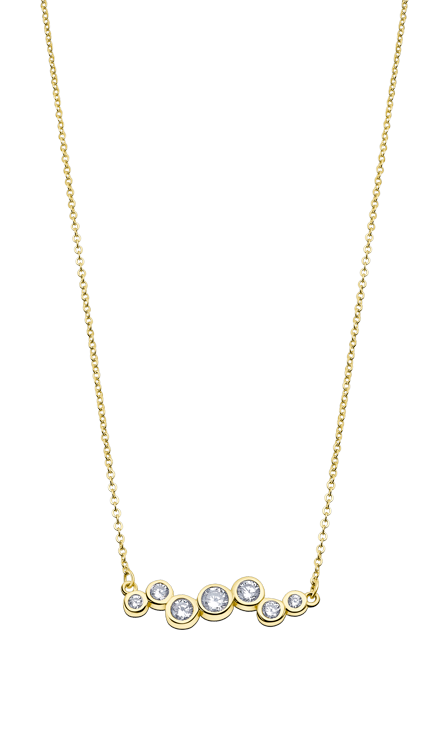 Collier Lotus plaqué or