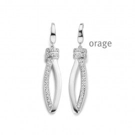 Boucle d'oreilles argent O1292