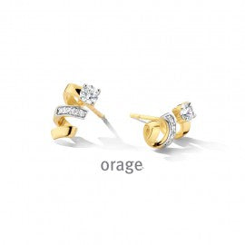 Boucle d'oreilles plaqué or O1293