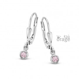 Boucle d'oreilles argent enfant K2509