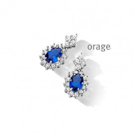 Boucle d'oreilles argent O1864