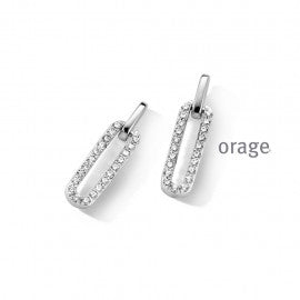 Boucle d'oreilles argent O1868