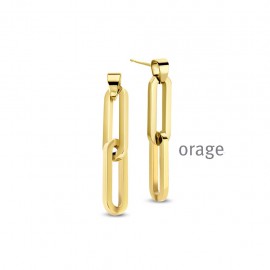 Boucle d'oreilles plaqué or O2132