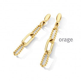 Boucle d'oreilles acier Orage O2135