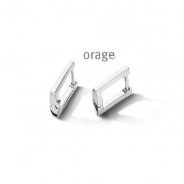 Boucle d'oreilles acier Orage O2154