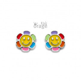Boucle d'oreilles argent Orage Kids K2622