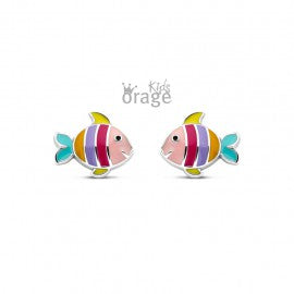 Boucle d'oreilles argent Orage Kids K2516