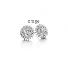 Boucle d'oreilles argent O3202