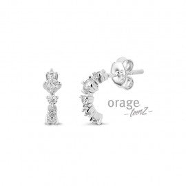Boucle d'oreilles argent T460