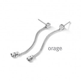 Boucle d'oreilles argent O3234