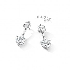 Boucle d'oreilles argent O3239
