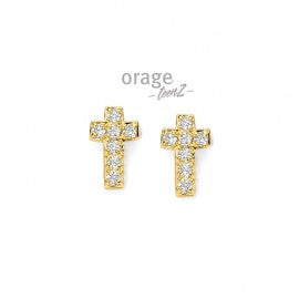 Boucle d'oreilles plaqué or O3243