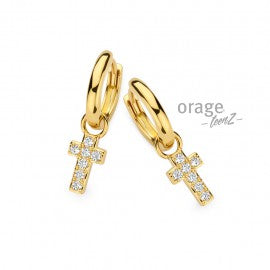Boucle d'oreilles plaqué or O3244