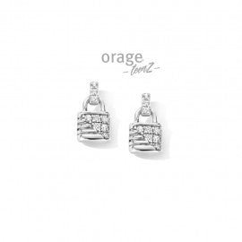 Boucle d'oreilles argent O3245