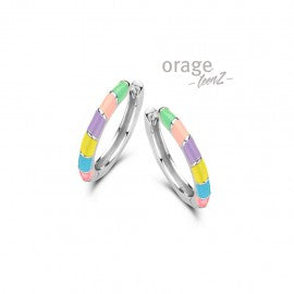 Boucle d'oreilles argent T521