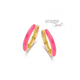 Boucle d'oreilles plaqué or T636
