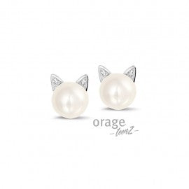 Boucle d'oreilles argent Orage Teenz T606
