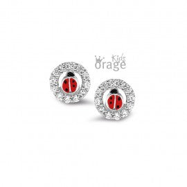 Boucle d'oreilles argent enfant K1622