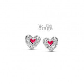 Boucle d'oreilles argent enfant K2295