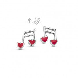 Boucle d'oreilles argent enfant K2534