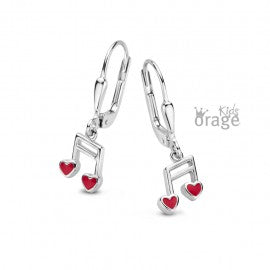 Boucle d'oreilles argent enfant K2285